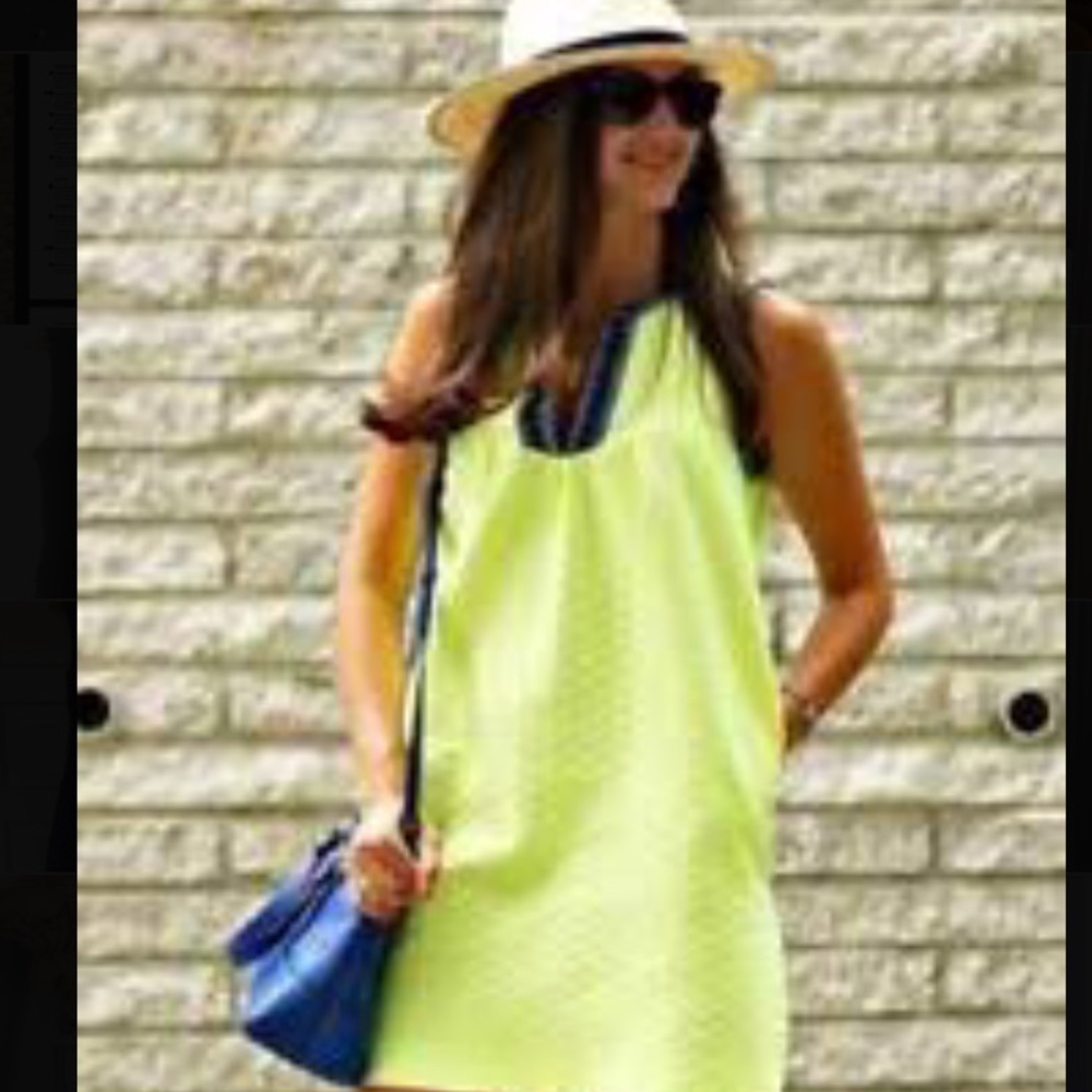 J. Crew Arrowprint shift dress